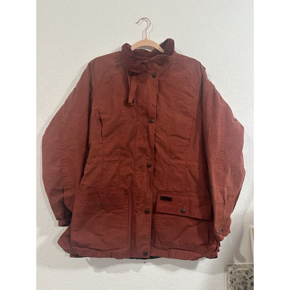 Outback Trading Company Medium Men’s Jacket Burnt Orange Fleece Lined